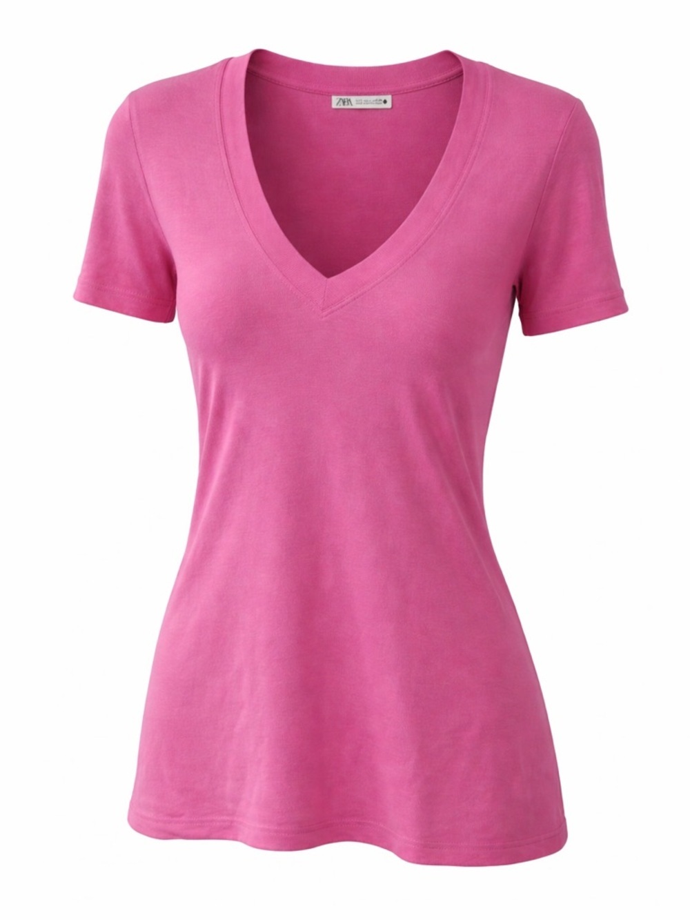 Zara hot pink tee, large